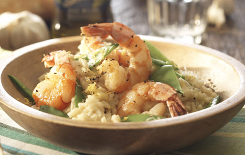 risotto scampi