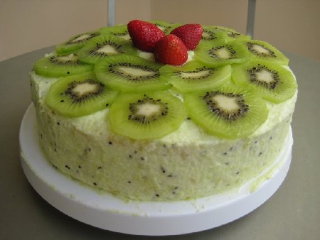 genoise-al-kiwi