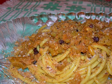 pasta con i broccoli alla palermitana