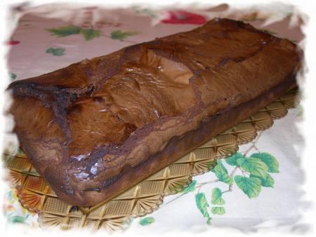 plumcake croccante variegato al cacao