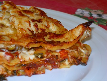 porzione lasagna