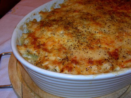 broccoli al prosciutto gratinati