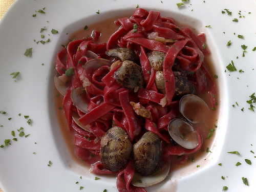 tagliolini vongole