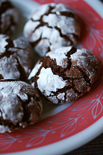 chocolate crinkles