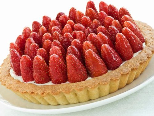 crostata curd fragole