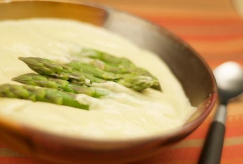 ricette bimby vellutata di asparagi
