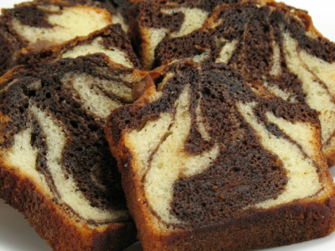 Ricette dolci ciambellone bianco nero mandorle