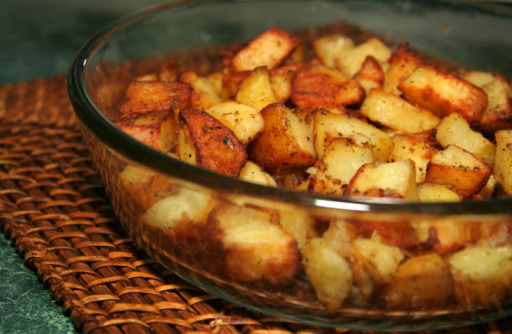 Patate forno cipolla pancetta