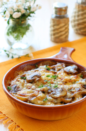 Ricette autunnali gratin porcini