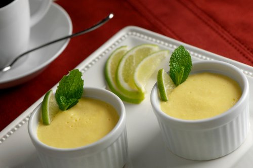 ricette veloci dolci mousse limone menta