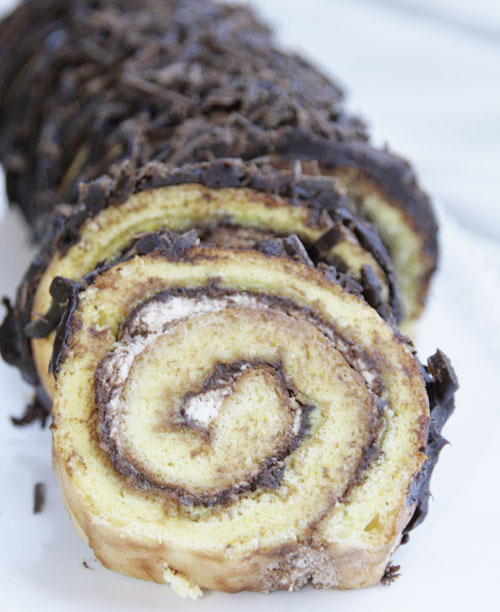 rotolo pistacchio cioccolato 