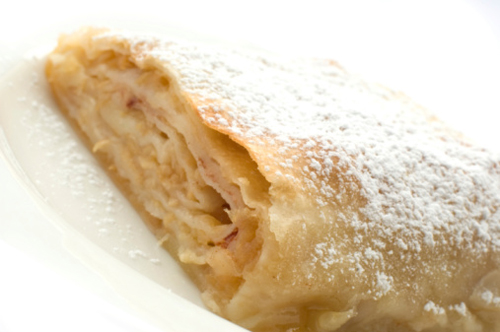 strudel patate mele cannella