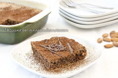 Torta albumi cioccolato