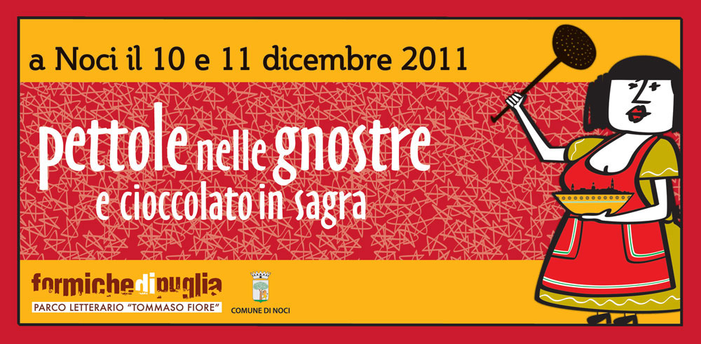 Pettole gnostre cioccolato sagra Noci 10 11 dicembre 2011