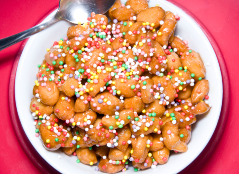 struffoli senza canditi classico natale rivisitato