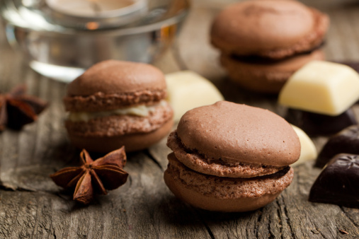 ricetta macarons cioccolato Maurizio Santin