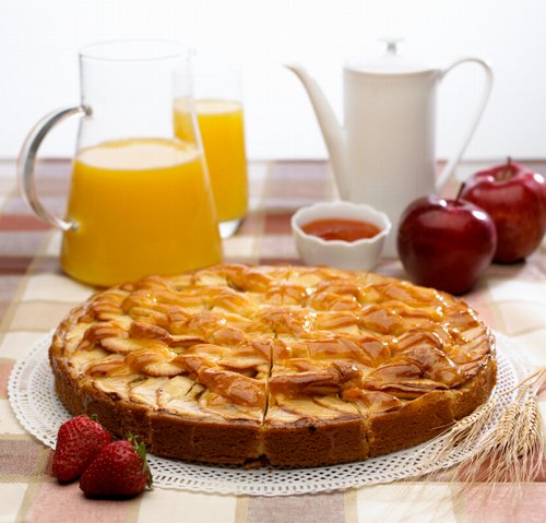 torta mele leggera dolce facile poco calorico