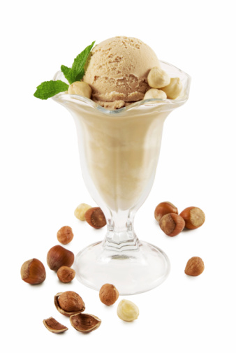 gelato nocciole miele