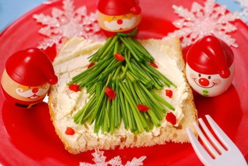 Ricette natale tartine bambini