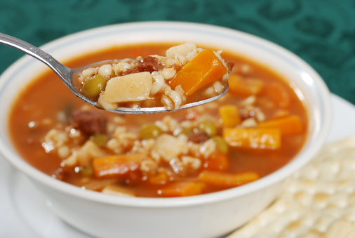 Zuppa tiepida farro