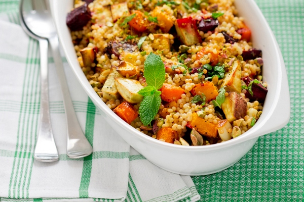 cuscus caponata