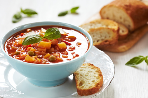 Minestrone verdure estivo