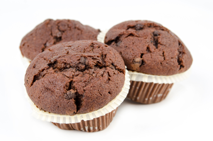 7 muffin al cioccolato FOTO