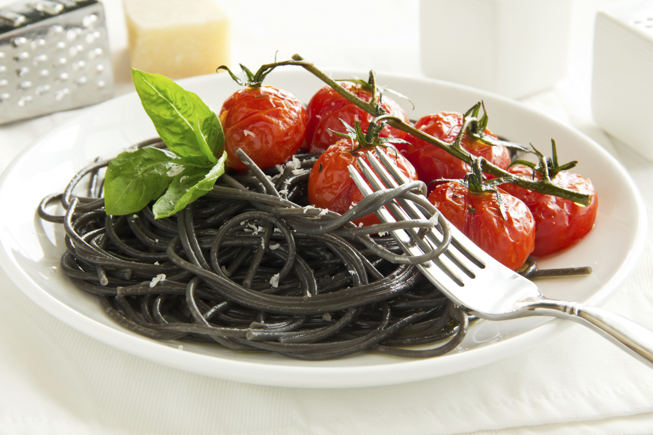 Spaghetti al nero di seppia da Cotto e Mangiato 