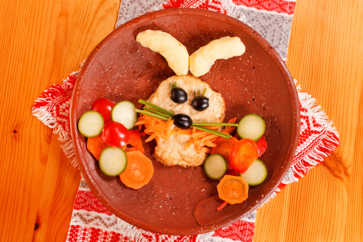 5 idee per decorare il cibo dei bambini a Pasqua