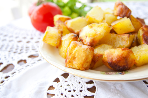 Patate al forno saporite