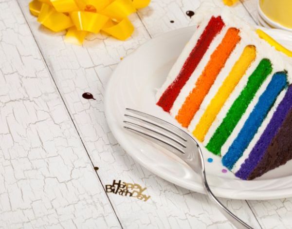 Raimbow cake