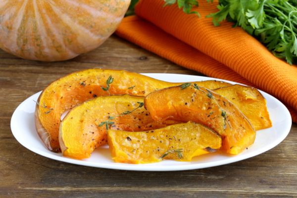 Zucca al forno gratinata