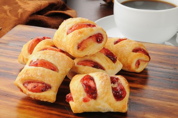 Mini strudel alle fragole