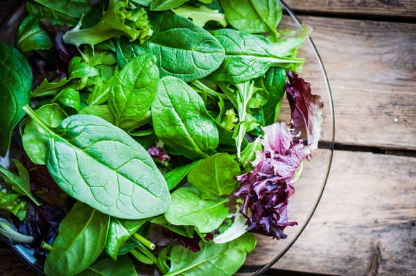 insalata di topinambur e misticanza