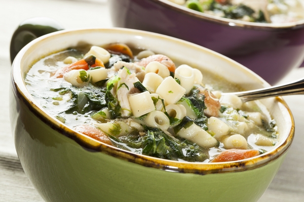 zuppa di spinaci