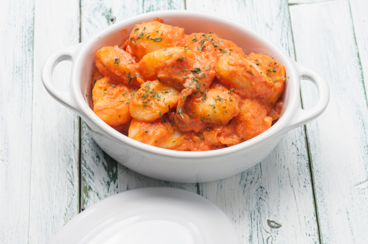 Gnocchi alla crema di peperone