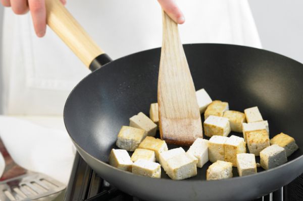 Tofu fritto impanato, al forno o in padella