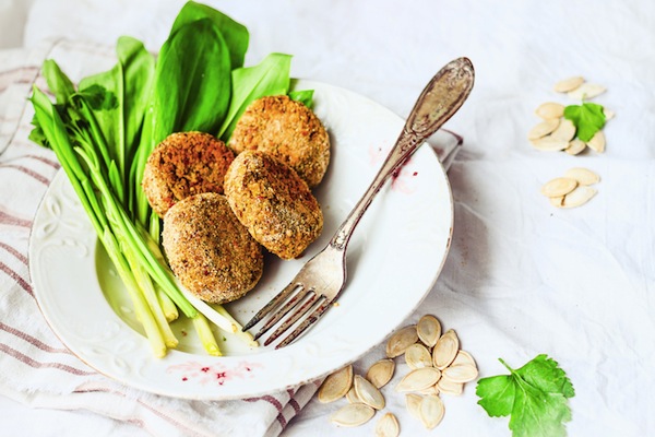 burger di lenticchie rosse, lenticchie rosse