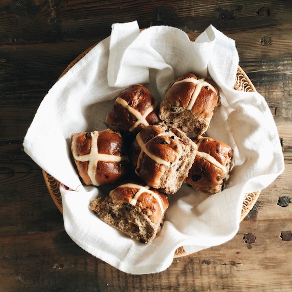 Hot cross buns, , panini soffici , cucina inglese