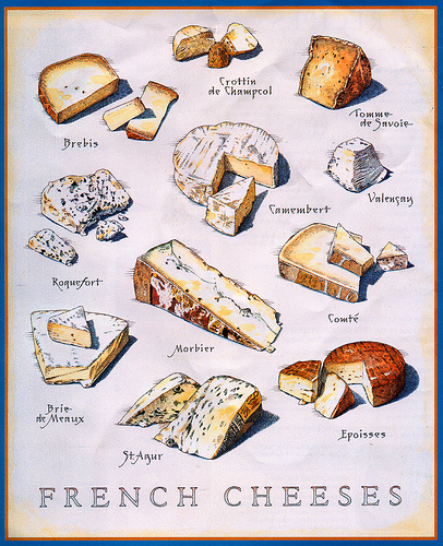La tradizione dei formaggi francesi