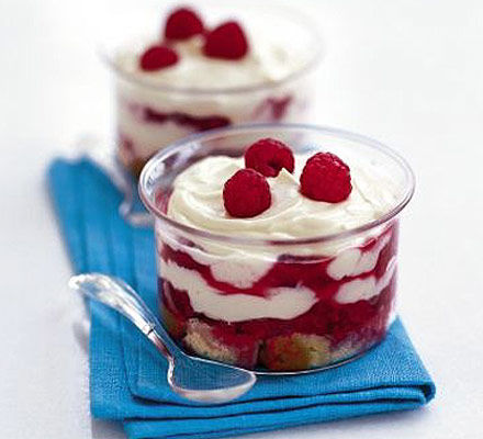 trifle lamponi