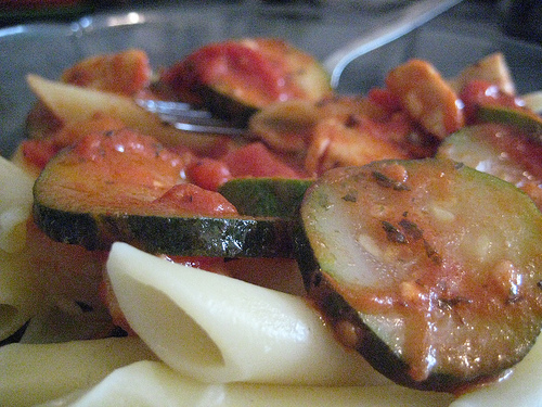 zucchine e pomodori