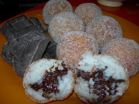 arancine al cioccolato