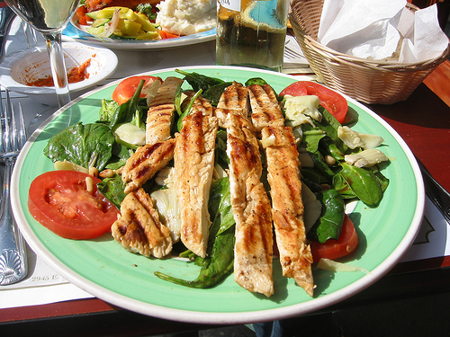 insalata pollo