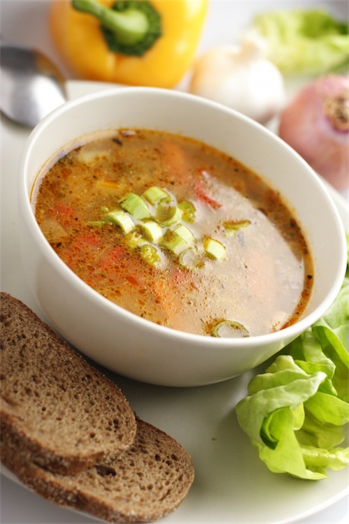 Minestrone Ginger Tomato