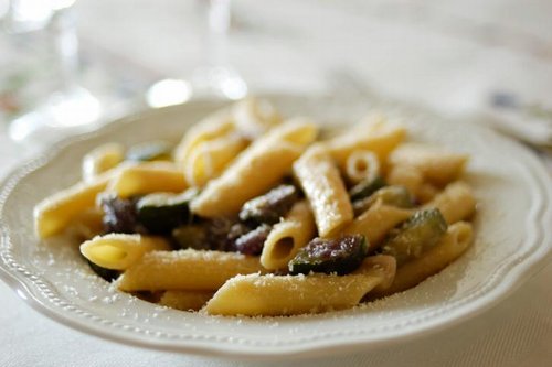 ricette bimby penne zucchine