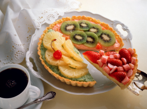 Crostata di frutta con pasta brisee