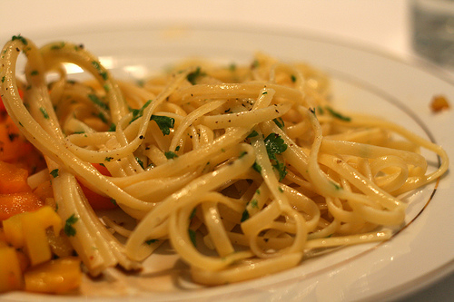 ricette primi piatti veloci facili linguine bianchetti