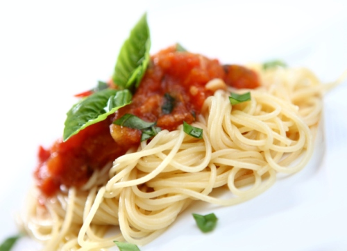 Ricette primi piatti veloci facili Pasta pomodoro