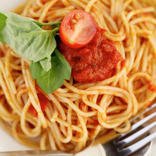 ricette cotto mangiato spaghetti quattro pomodori